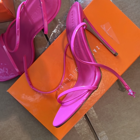 BILLINI THE NAKED SANDAL - PINK PATENT - Picture 5 of 9